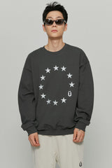 EU LOGO SWEATSHIRTS [BLACK] (4568255463542)
