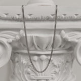 クラシック チェーン ネックレス / [BLESSEDBULLET]classic chain necklace_silver/gold/vintage silver/black silver