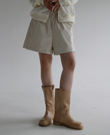 ゴーストレザーショーツ / Ghost Leather Shorts (3color)