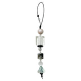 オブジェクトジェムストーングラスキーリング / Objet gemstone glass keyring