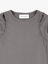 LAYERED CUT OUT T-SHIRT