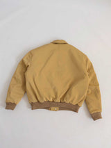 Martin Oil Washing Quilting Leather Jacket (3color)