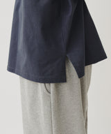 STITCH LONG SLEEVE T-SHIRT (CHACOARL)