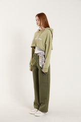 クロップドフーディー/CROPPED HOODIE