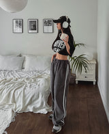(UNISEX) ドスフリーストレーニングパンツ