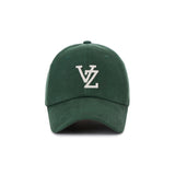 Monogram Applique Over Fit Washing Ball Cap Green