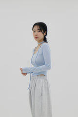 キャンディーネックスカーフTシャツ / Candy UN Neck Scarf T-Shirt (4color)