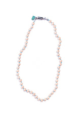 ミントシルクスレッドパールネックレス / MiNT SiLK THREAD PEARL NECKLACE #100