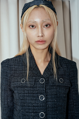 ツイードジャケット / tweed jacket_black