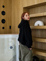VENTIQUE Crop Hoodie 2color