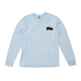 CUMULUS LOGO LONG SLEEVE T-SHIRT SKY BLUE (6699472978038)