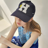 H-BALL CAP_NAVY (6688618545270)