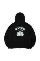 Cherry Bear Hood Zipup_Black (6678738894966)