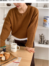 [SHOPPERMADE] Nuts Mohair Wool Knit (4color)