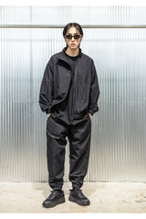 ダイアゴナルインバーテッドプリーツジャケット / DIAGONAL INVERTED PLEAT JACKET
