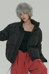 STRAP DOWN JACKET / BLACK