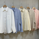 LMN シグナルモダンフィットプレーンシャツ / LMN Signal Modern Fit Plain Shirt (4 colors)