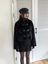 [MADE] Pairing mink fur tteokbokki quilted jacket