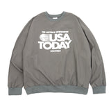 USAナイロンユニフォームスウェット / USA Nylon Uniform Sweatshirt_2color