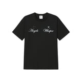 エンジェルズウィスパーTシャツ - ブラック