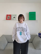 ゴブリンファイヤーエンブロイダリースウェットシャツ / VENTIQUE Goblin Fire Embroidery mtm 3color　