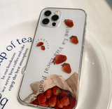 ラビタローカルフードストロベリーフォーンケース / Lavita Local Food Strawberry Phone Case