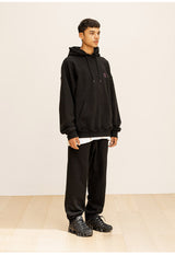 グレーティングエンブレムバックスリットジップパンツ / GRATING EMBLEM BACK SLIT ZIP PANTS