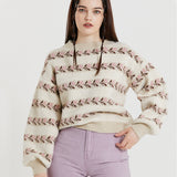 TULIP JACQUARD PULLOVER (6680841879670)