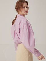Volume oversized shirts - Lavender (6671604842614)
