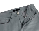 コーテッドバックスリットジーンズ / Coated Back Slit Jeans _ Grey