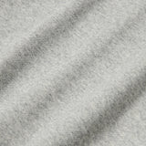 Signature balloon over fleece sweatshirt Melange Gray