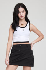 ブラックハートキュービックサージカルブレスレット / BLACK HEART CUBIC SURGICAL BRACELET GOLD