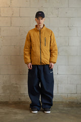 タイディパッディングジャンパー/BSR2223FWJK017 TIDY PADDING JUMPER MUSTARD
