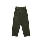ND Deep Green Pintuck Denim Pants