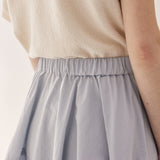 ナイロンボリュームスカート / Nylon volume skirt_grey
