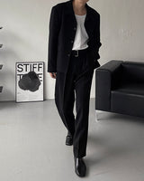 ECT Minimal Hidden Short Jacket (2 colors)