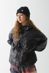 ウィンド4ポケットフーデッドジャケット//BSR2223FWJK038 WIND 4POCKET HOODED JACKET BLACK