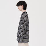 STRIPE KNIT (BLACK)
