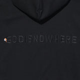 オーバーフィットレタリングパーカー/OVERFIT LETTERING HOODIE-BLACK