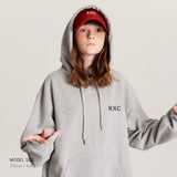 オーバーサイズパーカー / Over-sized Signature Hoodie Gray (4595381370998)