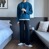 モーメントオーバーサイズフィットラウンドニット / Moment Oversized Fit Round Knitwear (7 colors)
