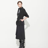 POCKET BELTED DRESS, BLACK (6629500125302)