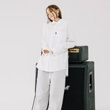 オーバーフィットコットンシャツ/OVERFIT COTTON SHIRTS-OFF-WHITE