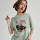 Box Cat overfit T-shirt [Mint] (6679680778358)
