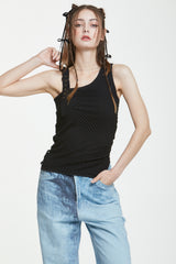 ストラップノースリーブトップ / STRAP SLEEVELESS TOP