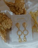アフロディーテシリーズ - リングアンドタッセルピアス / Aphrodite Series - Ring and Tassel Piercing