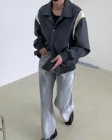 ハーフムーンバーシティジャケット/EV Half Moon Varsity Jacket (2 colors)