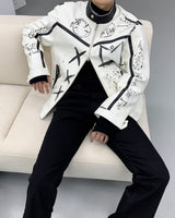 ドローイングカリムバイカージャケット / OWN Drawing Karim Biker Jacket