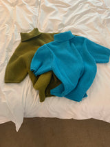 [YELLOMOI] Laurent half polar - knit 