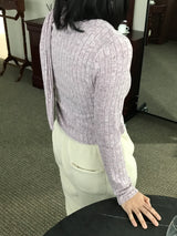Greely cardigan muffler set 